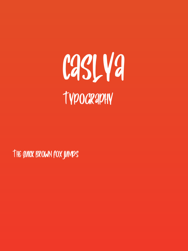 Caslya Poster