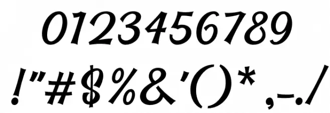 Casofa Font OTHER CHARS