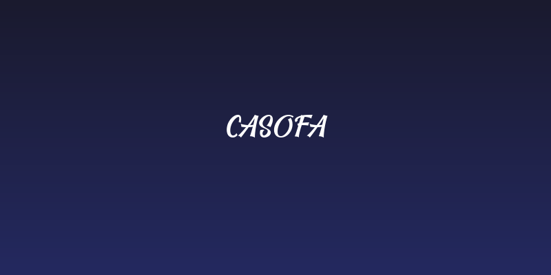 Casofa Social Header