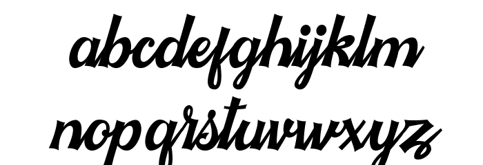 Casofa Font LOWERCASE