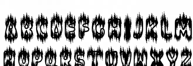Caspana Font Litere mari
