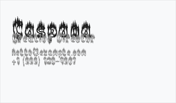 Caspana Business Card