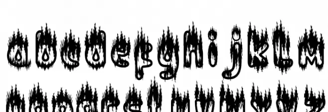 Caspana फ़ॉन्ट लोअरकेस
