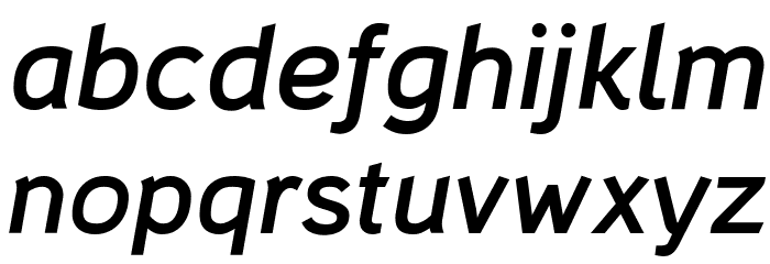 Casper Bold Italic Font LOWERCASE