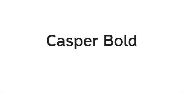 Casper Bold Logo