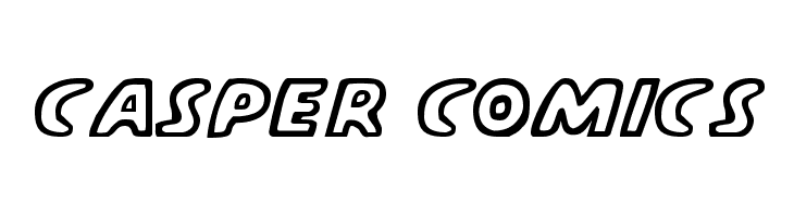 Casper Comics  Frei Schriftart Herunterladen