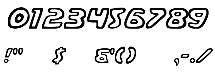 Casper Comics Font OTHER CHARS