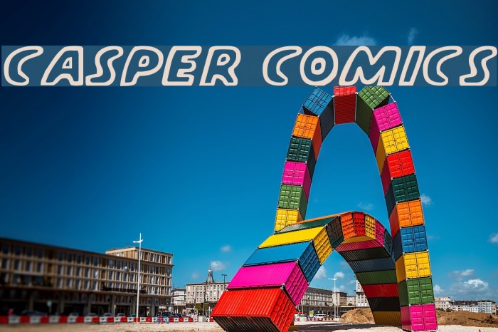 Casper Comics Font examples