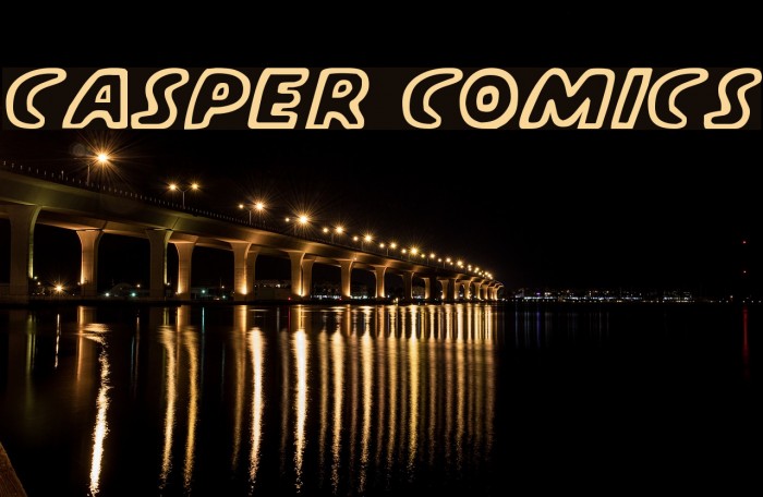 Casper Comics Font examples