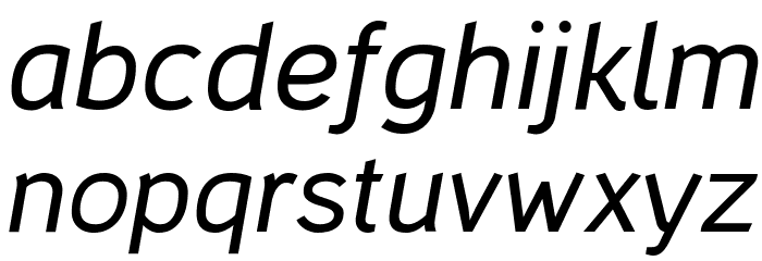 Casper Italic Font LOWERCASE