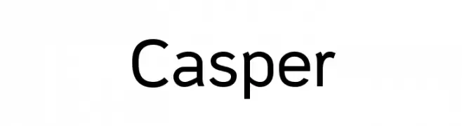 Casper  Frei Schriftart Herunterladen