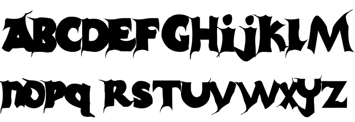 Casper Font LOWERCASE