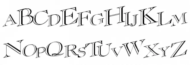 CasqueOpenFaceWacky Schriftart Groß