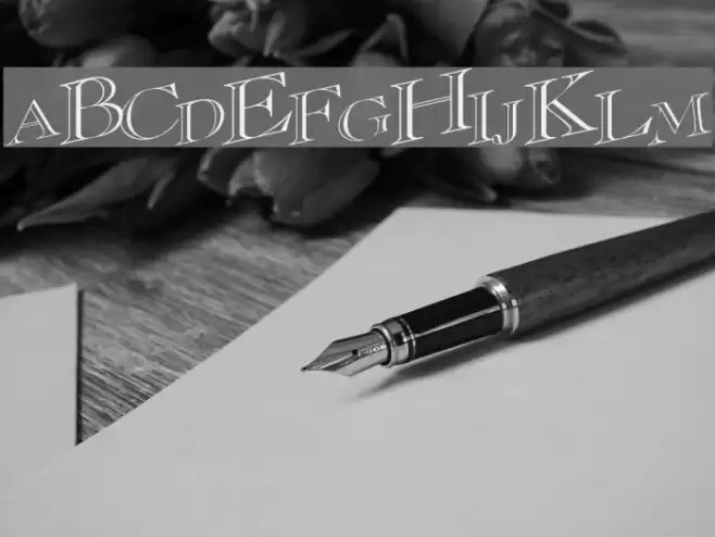 CasqueOpenFaceWacky Font examples