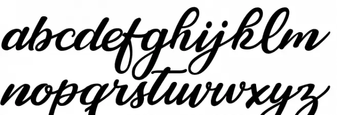 Cassandra Personal Use Regular フォント 小文字