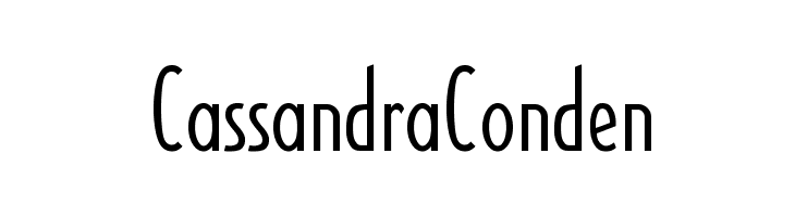 CassandraConden  免费字体下载