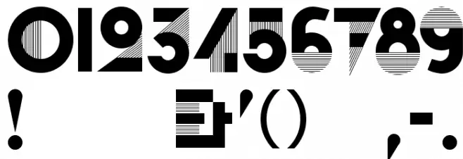 CassandraTwo Font Alte caractere