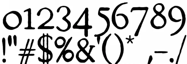 Cassandre Graphika Font OTHER CHARS