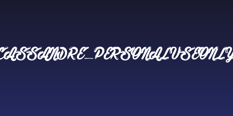 Cassandre_PersonalUseOnly Social Header