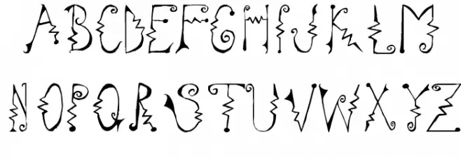Cassatta Zig Font Litere mici