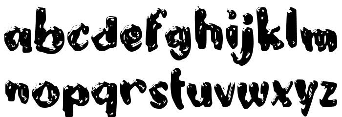 Cassava Font LOWERCASE