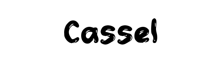 Cassel  免费字体下载