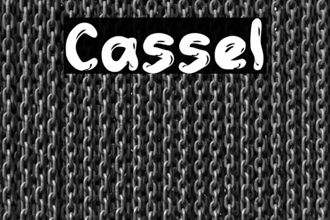 Cassel Font examples