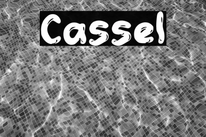 Cassel Font examples