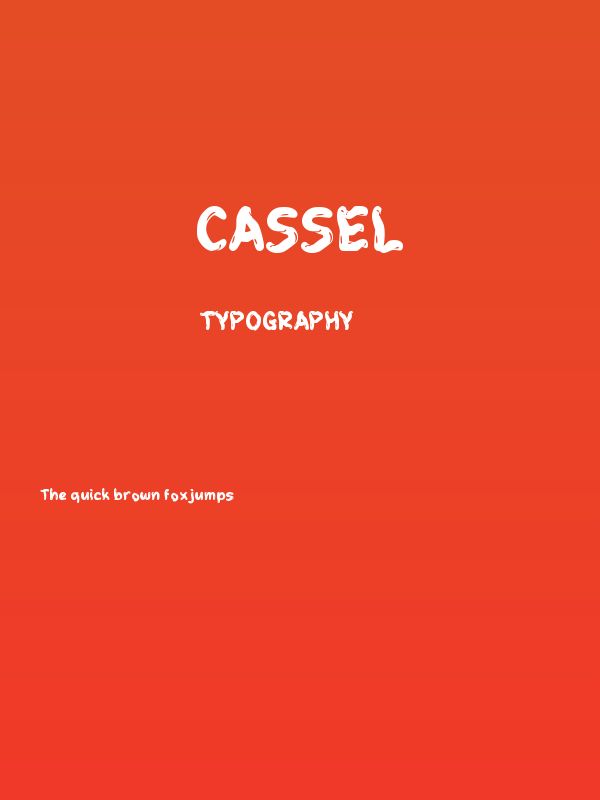 Cassel Poster