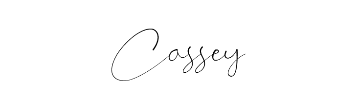 Cassey  font caratteri gratis