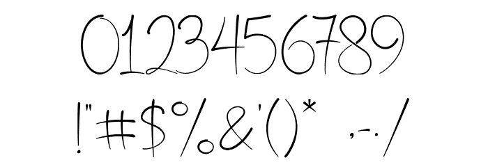 Cassey Font OTHER CHARS
