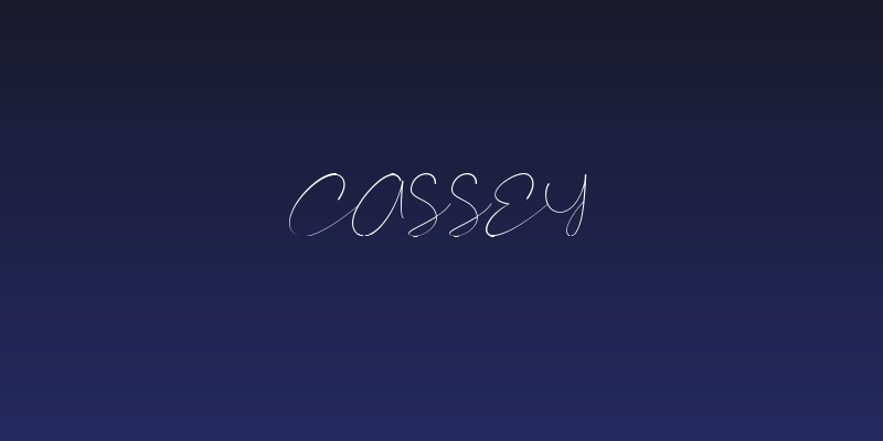 Cassey Social Header