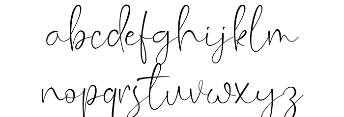 Cassey Font LOWERCASE