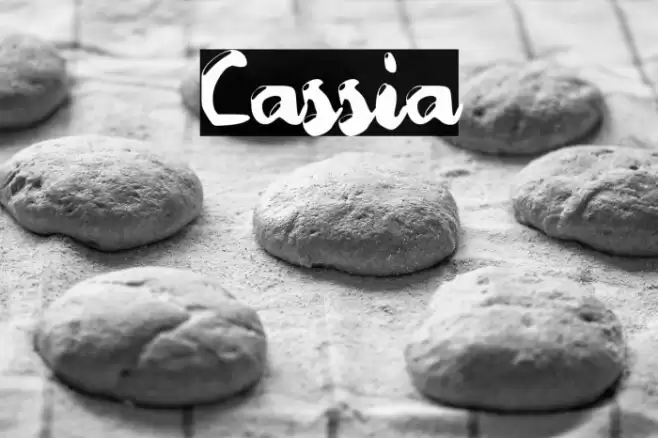 Cassia Font examples