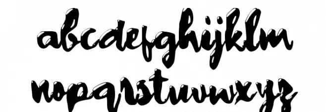 Cassia फ़ॉन्ट लोअरकेस