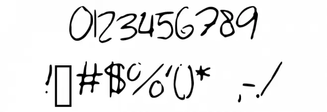 CassidyFont Font OTHER CHARS