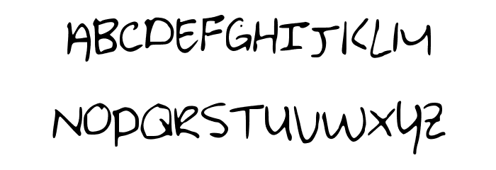 CassidyFont Font LOWERCASE