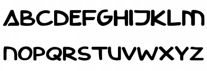 Cassini Marker Schriftart Groß
