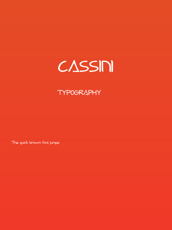 Cassini Poster