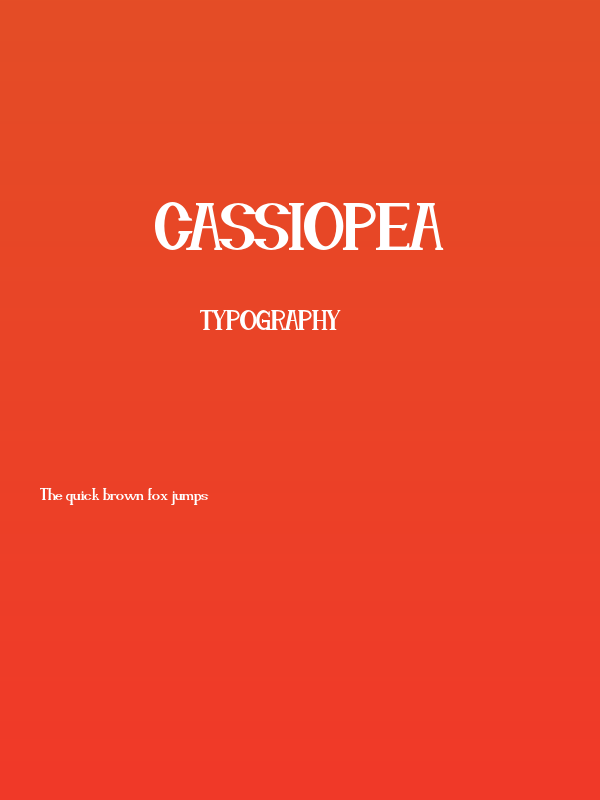 Cassiopea Poster