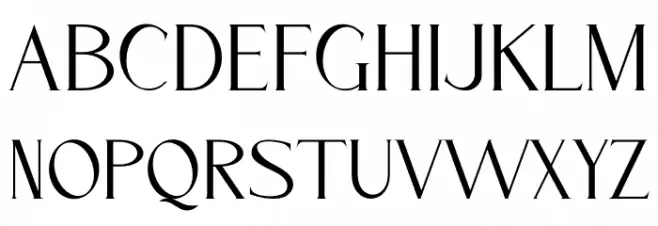 Cassiopeia Polices MAJUSCULES