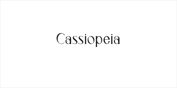 Cassiopeia Logo