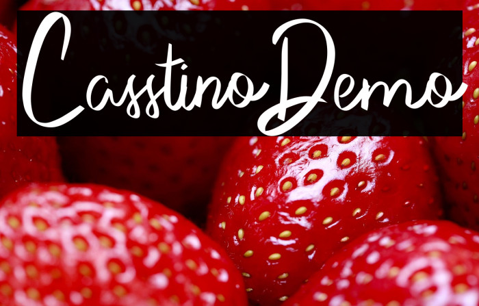 CasstinoDemo Example 1