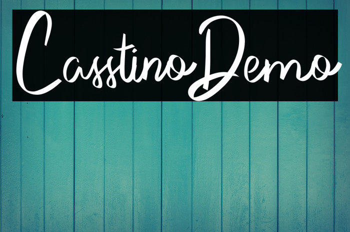 CasstinoDemo Example 3