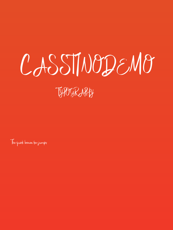CasstinoDemo Poster