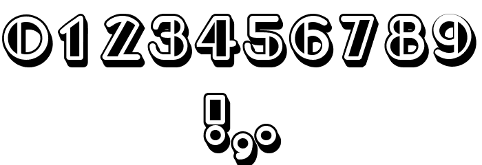 Cast Oblique Light Regular Font OTHER CHARS