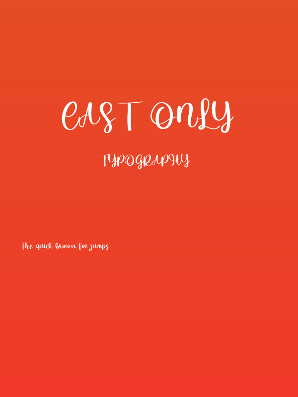 Cast Only Poster