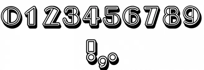 Cast Regular Font OTHER CHARS