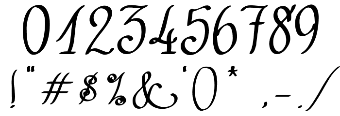 Castal Street Bold Font OTHER CHARS