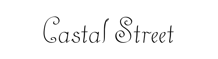 Castal Street Font